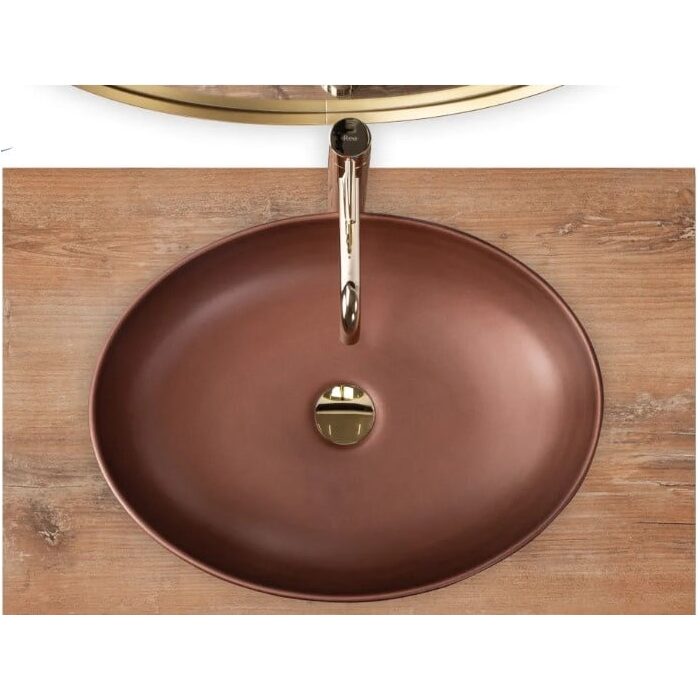 умивальник Rea Villa 39,5x51,5 copper (REA-U9668)