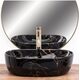 умивальник Rea Amelia 34,5x48 black marble shiny (REA-U8000)