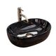 умивальник Rea Amelia 34,5x48 black marble shiny (REA-U8000)