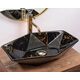 умивальник Rea Vegas 37x57 black marble shiny (REA-U5603)
