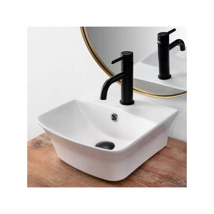 умивальник Rea Selma 35x34 white (REA-U9667)