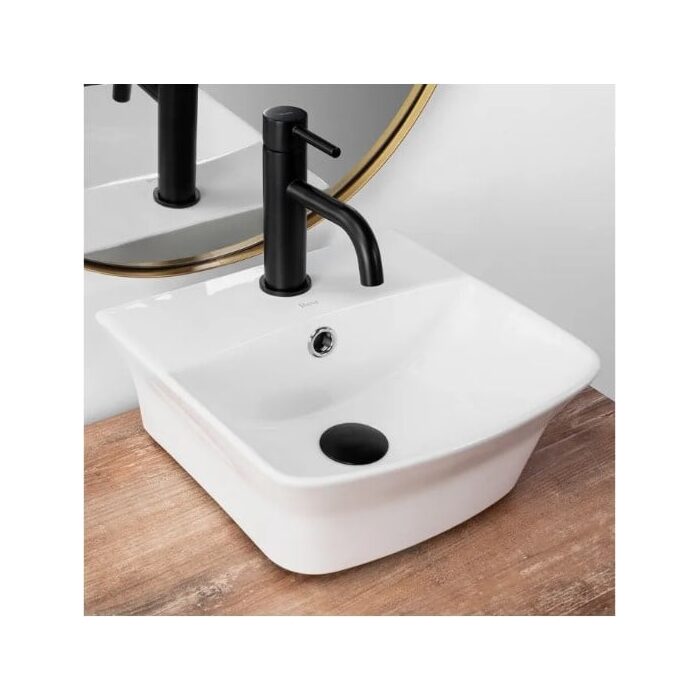 умивальник Rea Selma 35x34 white (REA-U9667)