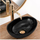 умивальник Rea Sofia 27x35 mini black (REA-U8013)