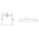 піддон Rea Grand 90x90 квадрат black (REA-K4595)