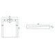 піддон Rea Grand 90x120 прямокутний black (REA-K4594)