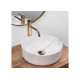 умивальник Rea Sami 36x36 marble (REA-U5685)