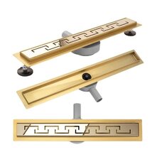 трап Rea Greek Pro gold 700 мм (REA-G8028)
