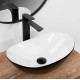 умивальник Rea Royal 48x30,5 mini black/white (REA-U0538)