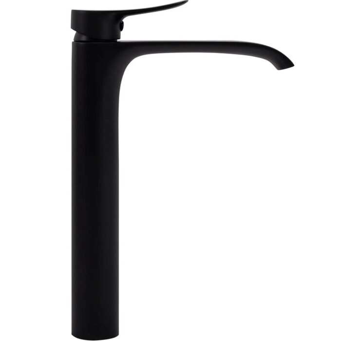 змішувач для умивальника Rea Dart black, високий (REA-B0670)