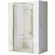 душові двері Rea Rapid Fold 80x195 безпечне скло, gold (REA-K4128)