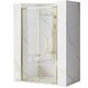 душові двері Rea Rapid Fold 100x195 безпечне скло, gold (REA-K4130)