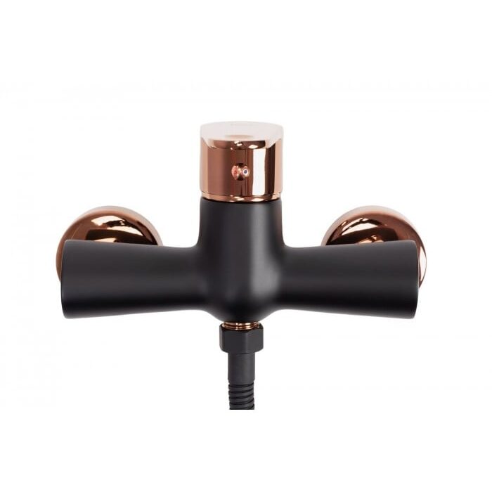 змішувач для ванни прихованого монтажу Rea Mild black/rose gold (REA-B9149)