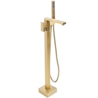змішувач для ванни Rea Tery окремостоящий, gold brush (REA-B5307)