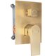 душовий комплект прихованого монтажу Rea Moby gold brushed (REA-P2403)