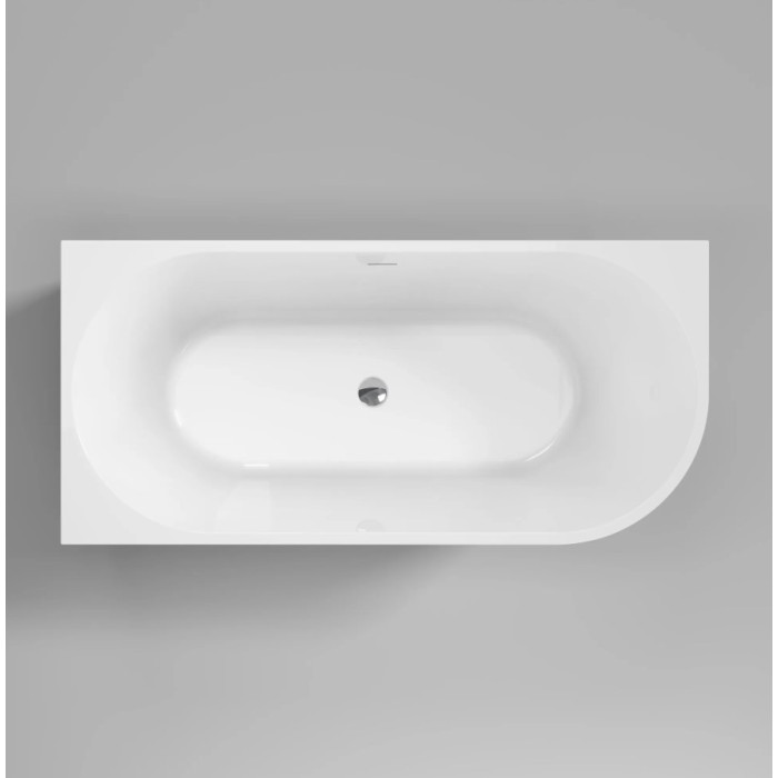 ванна акрилова Rea Bellanto 150x75 + сифон + пробка click/clack, ліва (REA-W0250)