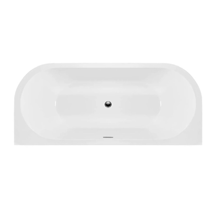 ванна акрилова Rea Capri 170x75 + сифон + пробка click/clack (REA-W9801)