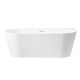 ванна акрилова Rea Capri 170x75 + сифон + пробка click/clack (REA-W9801)