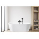 ванна акрилова Rea Capri 170x75 + сифон + пробка click/clack (REA-W9801)