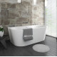 ванна акрилова Rea Capri 170x75 + сифон + пробка click/clack (REA-W9801)
