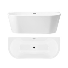 акрилова ванна Rea Capri 150x75 + сифон + пробка click/clack (REA-W9800)