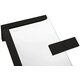 душова кабіна Rea Hugo 100x100x200 безпечне скло, прозоре, чорний (REA-K6602)