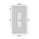п'єдестал Rea Ingrid 40x40 white (REA-U0271)