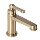 змішувач для умивальника Rea Monaco низький, gold brush (REA-B4211)