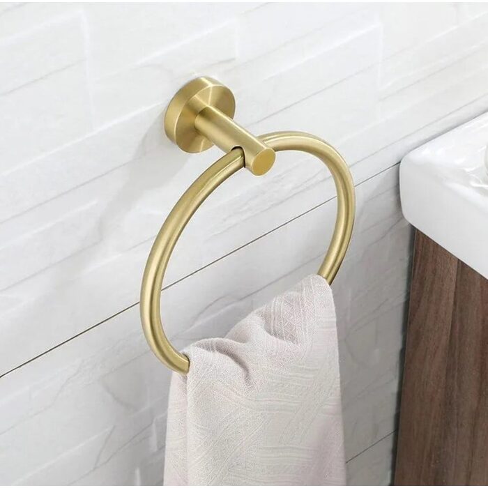 тримач для рушників Rea Mist gold brush (REA-06905)