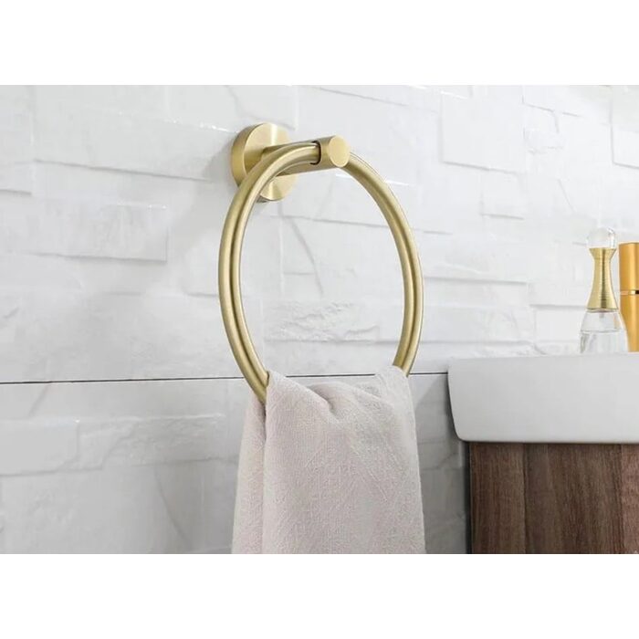 тримач для рушників Rea Mist gold brush (REA-06905)