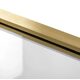 душові двері Rea Rapid Swing 100x195 безпечне скло, прозоре, brush gold (REA-K2503)