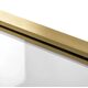 душові двері Rea Rapid Swing 90x195 безпечне скло, прозоре, brush gold (REA-K2502)