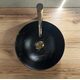 умивальник Rea Stella 35,5x35,5 black marble brush (REA-U9086)