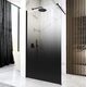 душова стінка Rea Aero Ombre 90x195 безпечне скло, black (REA-K2459)