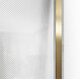 душова стінка Rea Aero Ombre 90x195 безпечне скло, gold brush/white (REA-K2463)