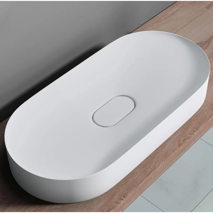 умивальник Rea Iris 70x35,5 білий (REA-U4305)