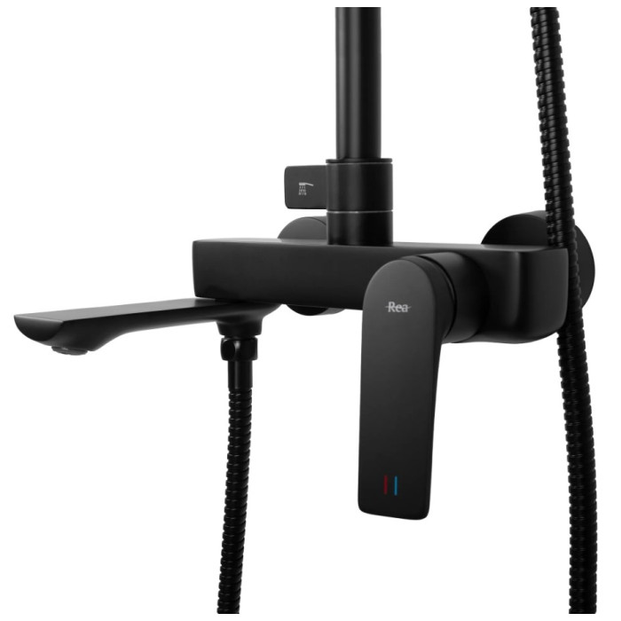 душова система Rea Avalon black (REA-P8811)