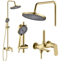 душова система Rea Marco brush gold (REA-P8548)
