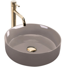 умивальник Rea Sami 36x36 beige shiny (REA-U6382)