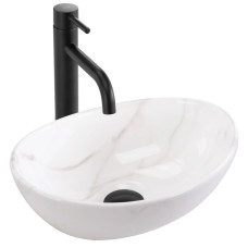 умивальник Rea Sofia 35,5x27 mini cloudy (REA-U9236)