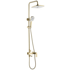 душова система Rea Storm brushed gold (REA-P9536)