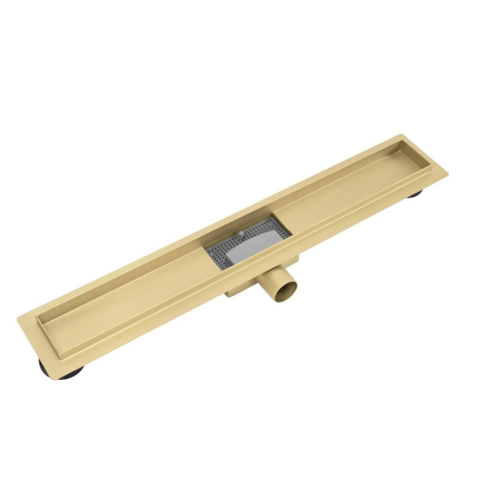 трап лінійний Rea Neox 700 мм gold (REA-G2562)