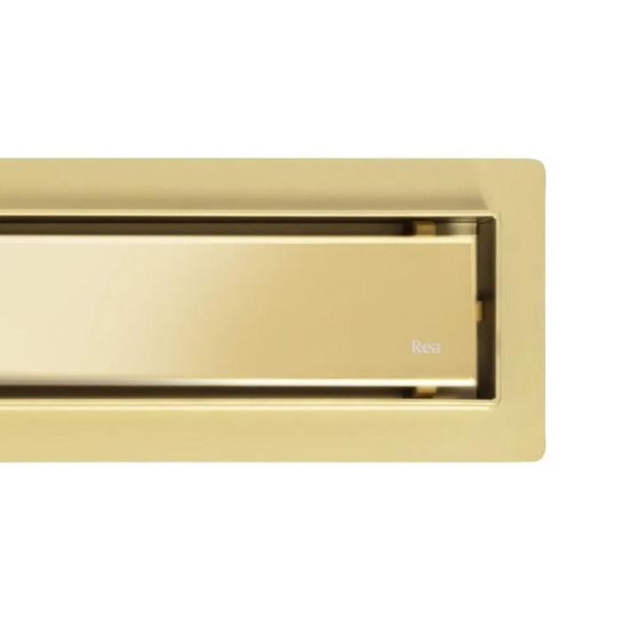 трап лінійний Rea Neox 700 мм gold (REA-G2562)