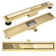 трап лінійний Rea Neox 700 мм gold (REA-G2562)