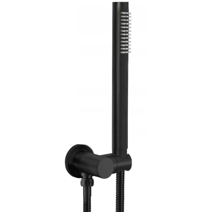 душова система Rea Foss Clif + box прихованого монтажу, black matt (REA-P5968)