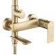 душова стійка Rea Veneta brush gold (REA-P3003)