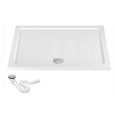 душова кабіна Rea City 80x100 black, скло прозоре (REA-K6449)