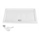 душова кабіна Rea City 80x100 black, скло прозоре (REA-K6449)