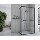 душова кабіна Rea City 80x100 black, скло прозоре (REA-K6449)