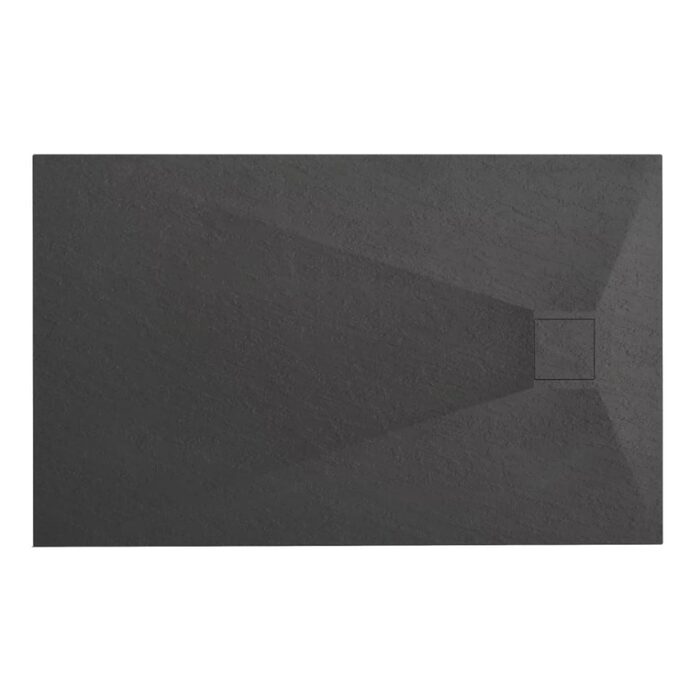піддон Rea Magnum 80x100 прямокутний, чорний (REA-K3330)