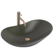 умивальник Rea Royal 60 35,5x61,5 olive mat (REA-U6372)